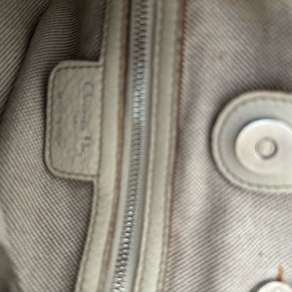 Dior Cream and Silver Tote Bag - Picture 7 of 10
